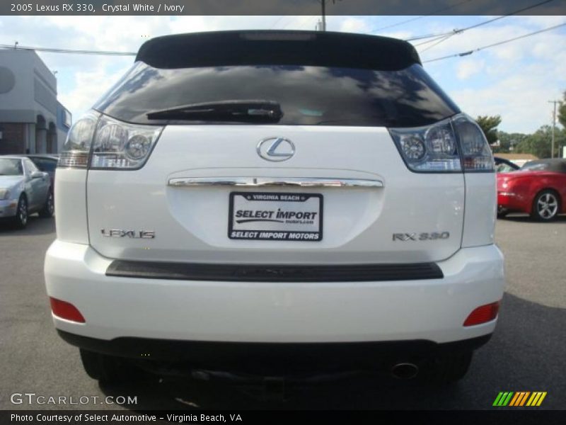 Crystal White / Ivory 2005 Lexus RX 330