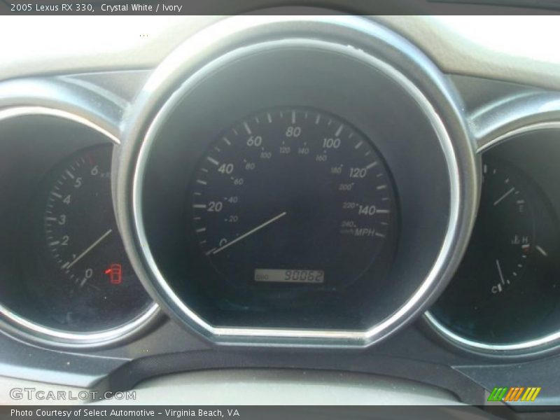 Crystal White / Ivory 2005 Lexus RX 330