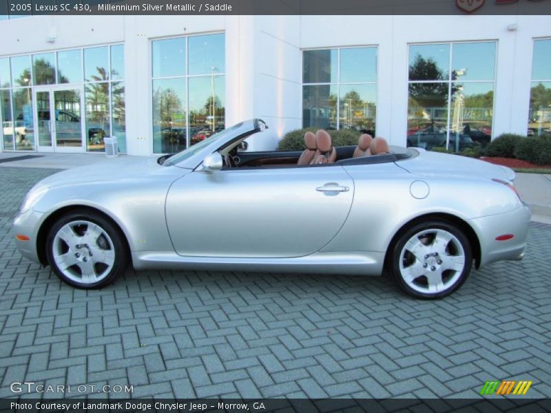 Millennium Silver Metallic / Saddle 2005 Lexus SC 430