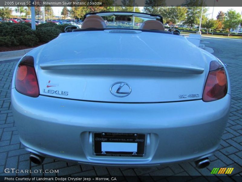 Millennium Silver Metallic / Saddle 2005 Lexus SC 430