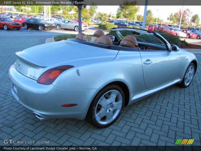 Millennium Silver Metallic / Saddle 2005 Lexus SC 430