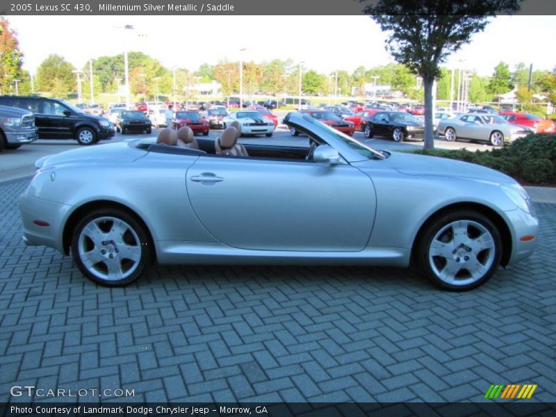 Millennium Silver Metallic / Saddle 2005 Lexus SC 430