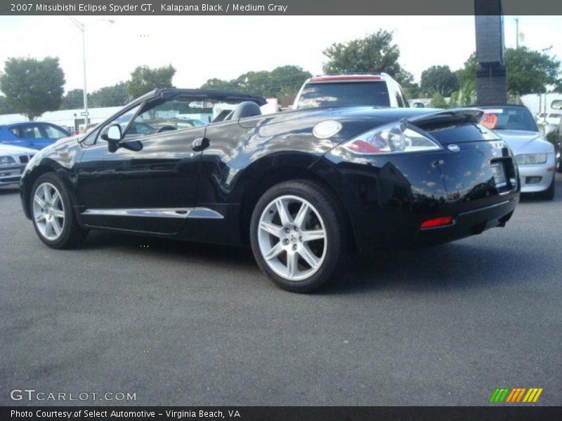 Kalapana Black / Medium Gray 2007 Mitsubishi Eclipse Spyder GT