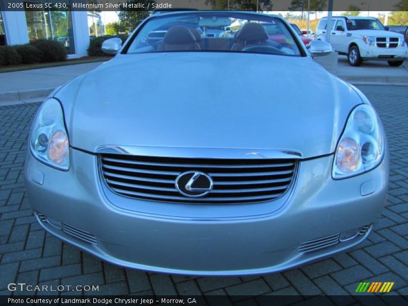 Millennium Silver Metallic / Saddle 2005 Lexus SC 430