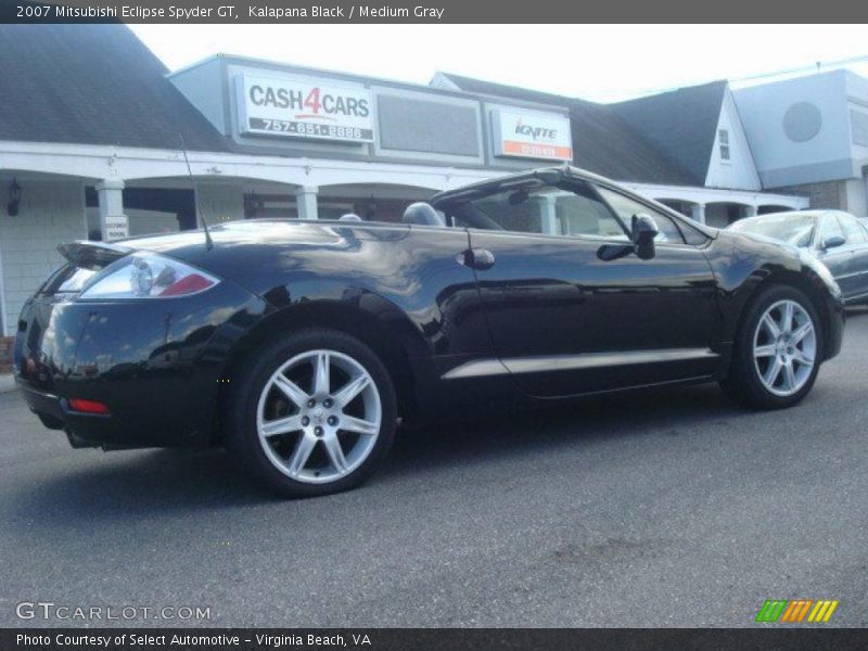 Kalapana Black / Medium Gray 2007 Mitsubishi Eclipse Spyder GT
