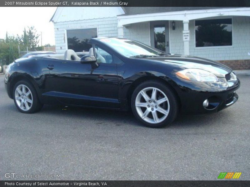 Kalapana Black / Medium Gray 2007 Mitsubishi Eclipse Spyder GT