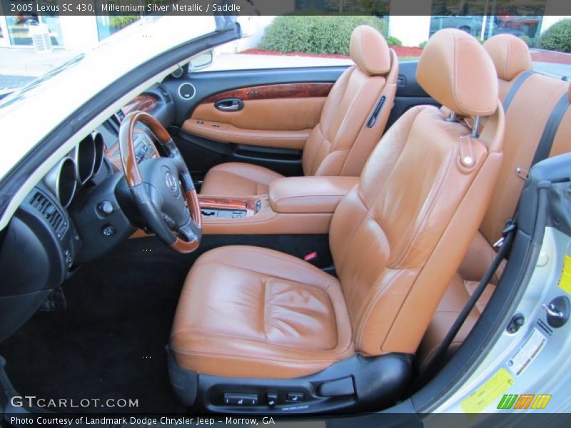 Millennium Silver Metallic / Saddle 2005 Lexus SC 430
