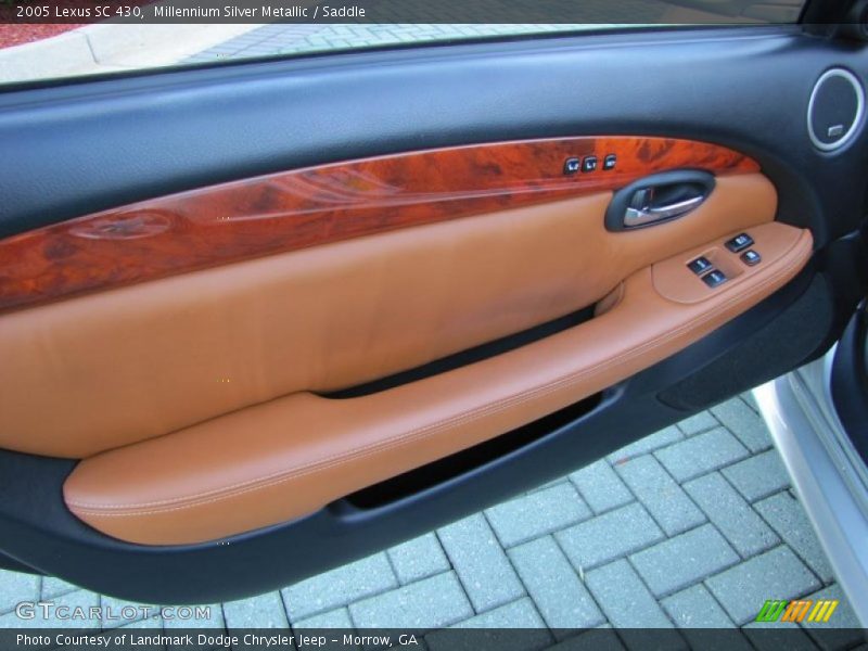 Millennium Silver Metallic / Saddle 2005 Lexus SC 430