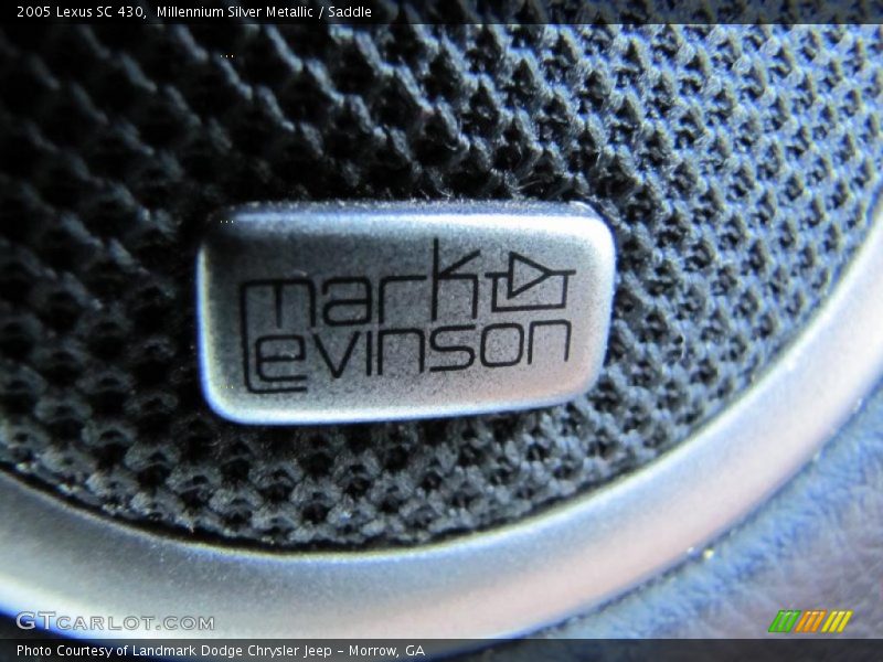 Millennium Silver Metallic / Saddle 2005 Lexus SC 430