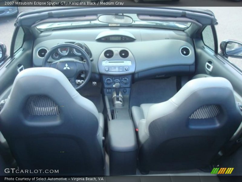 Kalapana Black / Medium Gray 2007 Mitsubishi Eclipse Spyder GT
