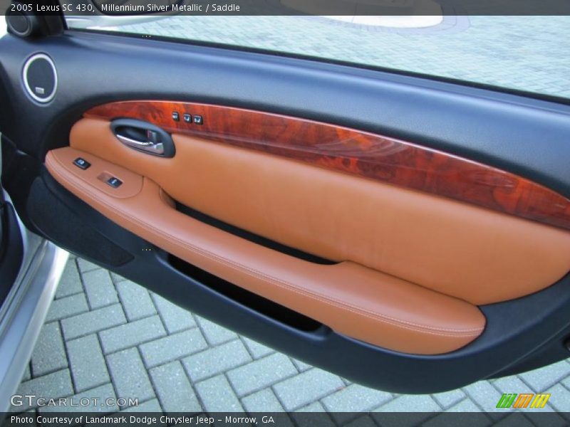 Millennium Silver Metallic / Saddle 2005 Lexus SC 430