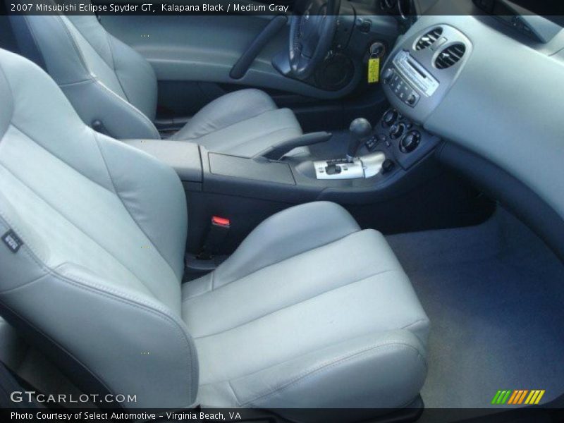Kalapana Black / Medium Gray 2007 Mitsubishi Eclipse Spyder GT