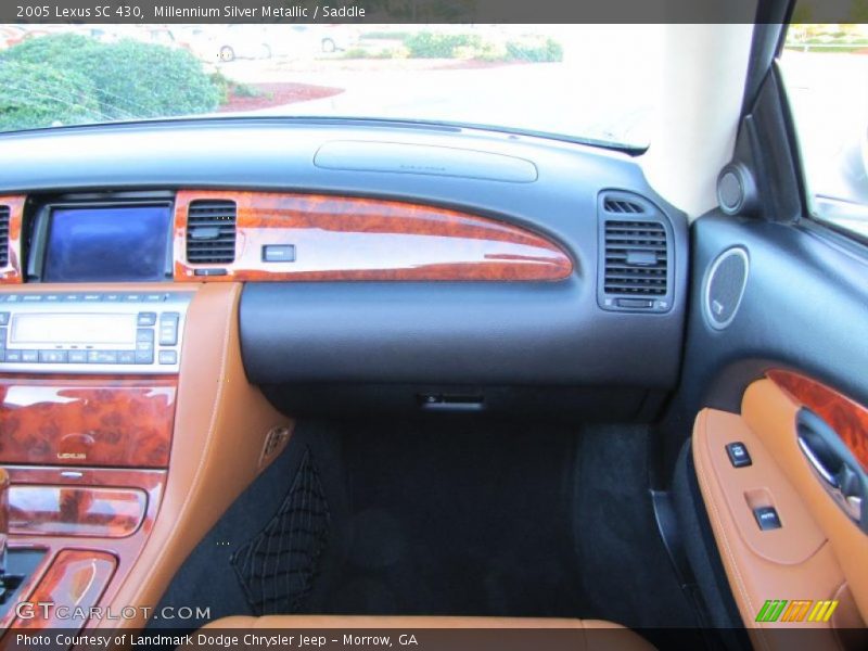 Millennium Silver Metallic / Saddle 2005 Lexus SC 430