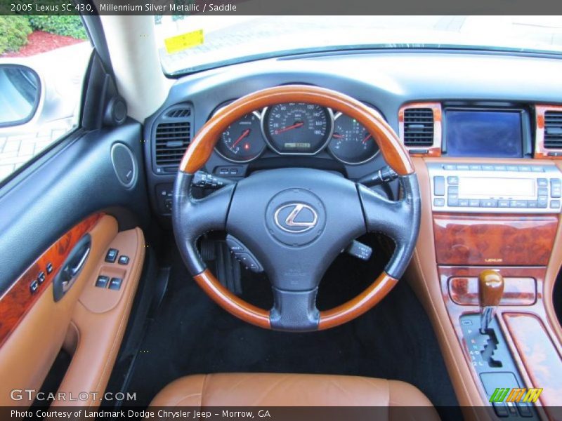 Millennium Silver Metallic / Saddle 2005 Lexus SC 430