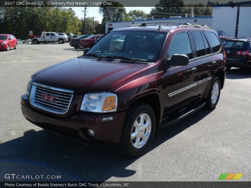 Cranberry Red Metallic / Light Gray 2007 GMC Envoy SLT