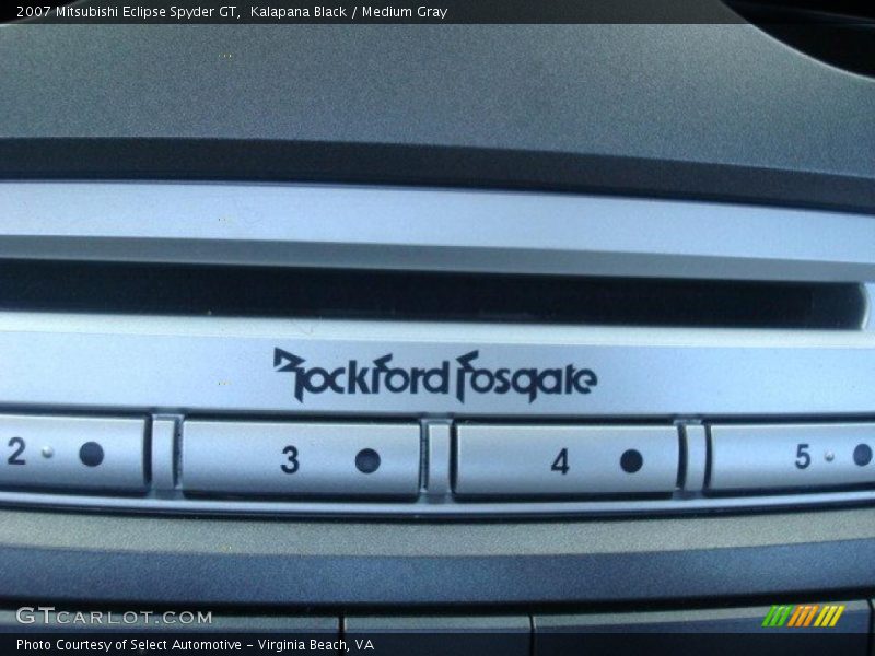 Kalapana Black / Medium Gray 2007 Mitsubishi Eclipse Spyder GT