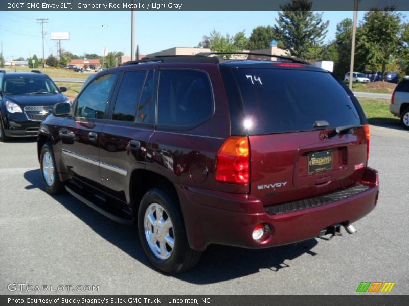 Cranberry Red Metallic / Light Gray 2007 GMC Envoy SLT