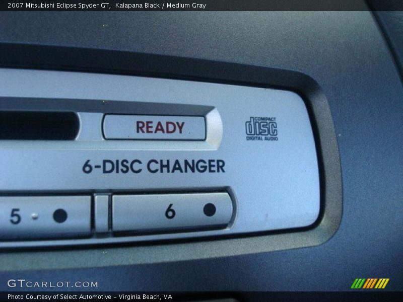 Kalapana Black / Medium Gray 2007 Mitsubishi Eclipse Spyder GT