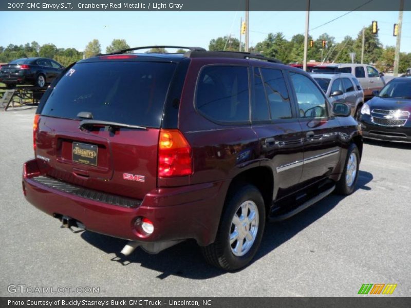 Cranberry Red Metallic / Light Gray 2007 GMC Envoy SLT