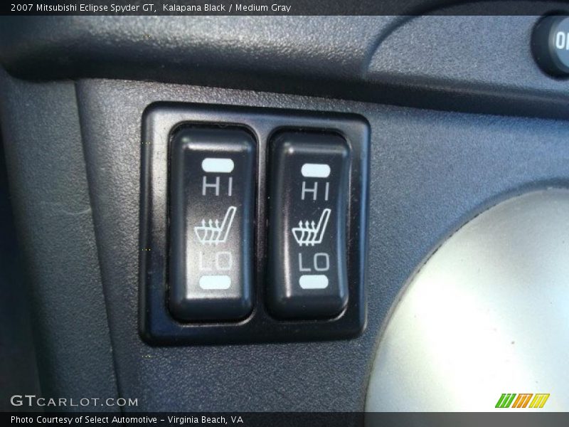 Kalapana Black / Medium Gray 2007 Mitsubishi Eclipse Spyder GT