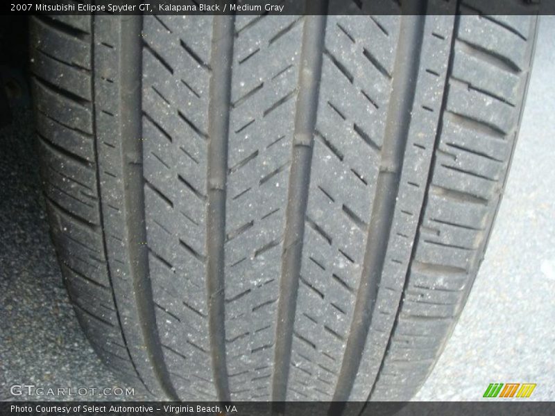 Kalapana Black / Medium Gray 2007 Mitsubishi Eclipse Spyder GT