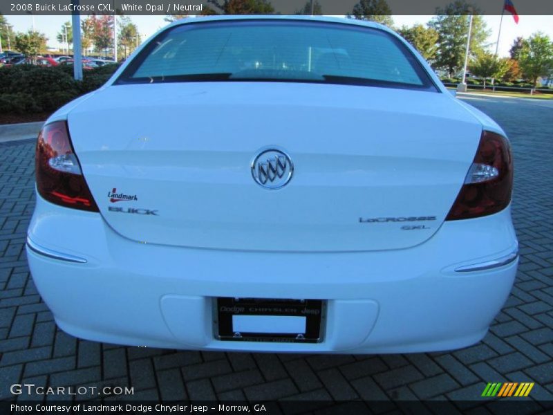 White Opal / Neutral 2008 Buick LaCrosse CXL