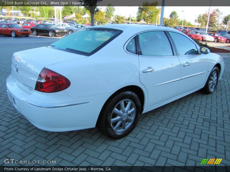 White Opal / Neutral 2008 Buick LaCrosse CXL