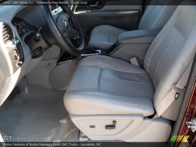 Cranberry Red Metallic / Light Gray 2007 GMC Envoy SLT