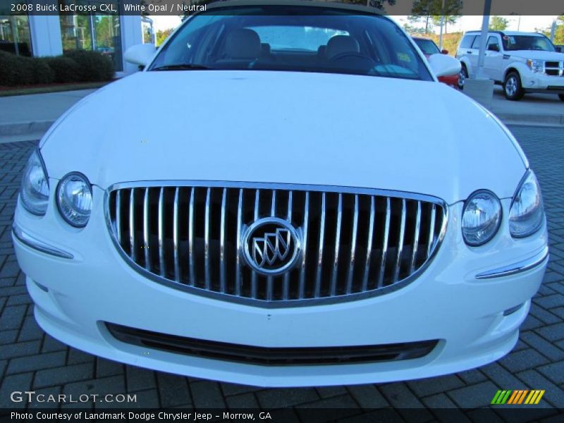 White Opal / Neutral 2008 Buick LaCrosse CXL