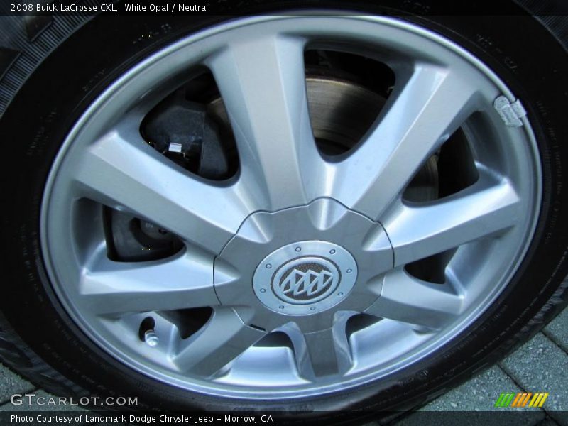 White Opal / Neutral 2008 Buick LaCrosse CXL