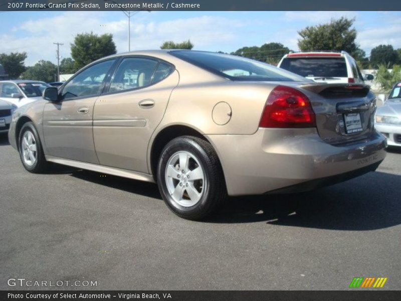 Bronzestone Metallic / Cashmere 2007 Pontiac Grand Prix Sedan