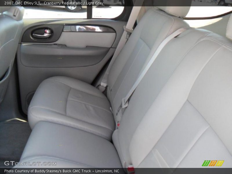 Cranberry Red Metallic / Light Gray 2007 GMC Envoy SLT