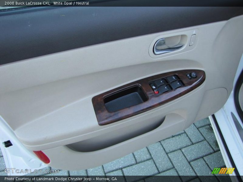 White Opal / Neutral 2008 Buick LaCrosse CXL