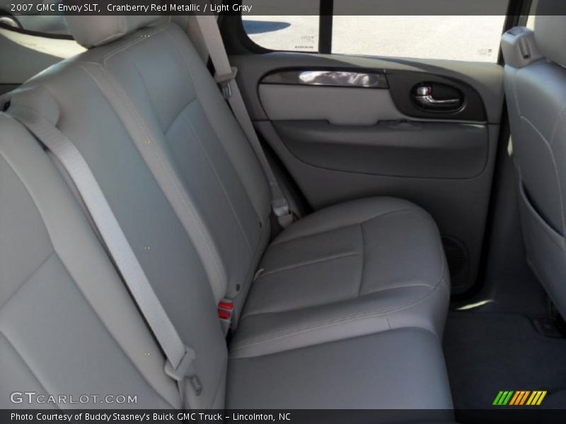 Cranberry Red Metallic / Light Gray 2007 GMC Envoy SLT