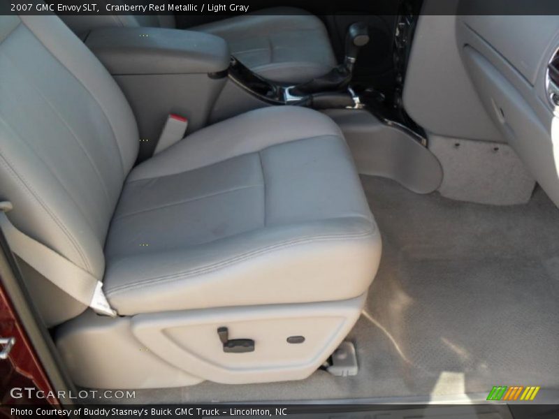 Cranberry Red Metallic / Light Gray 2007 GMC Envoy SLT
