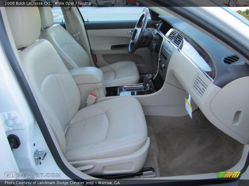 White Opal / Neutral 2008 Buick LaCrosse CXL