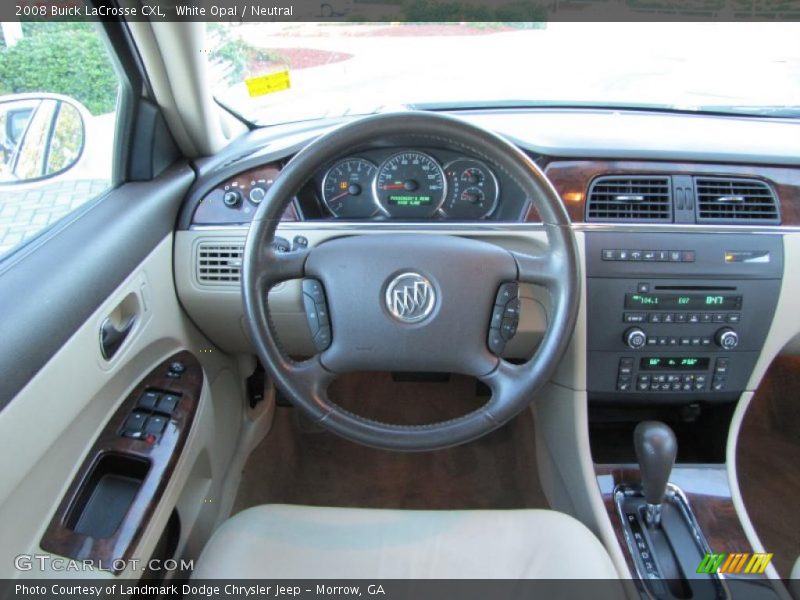 White Opal / Neutral 2008 Buick LaCrosse CXL