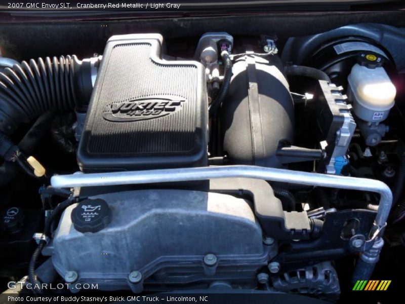 Cranberry Red Metallic / Light Gray 2007 GMC Envoy SLT