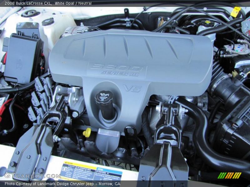 White Opal / Neutral 2008 Buick LaCrosse CXL
