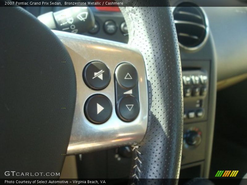 Bronzestone Metallic / Cashmere 2007 Pontiac Grand Prix Sedan