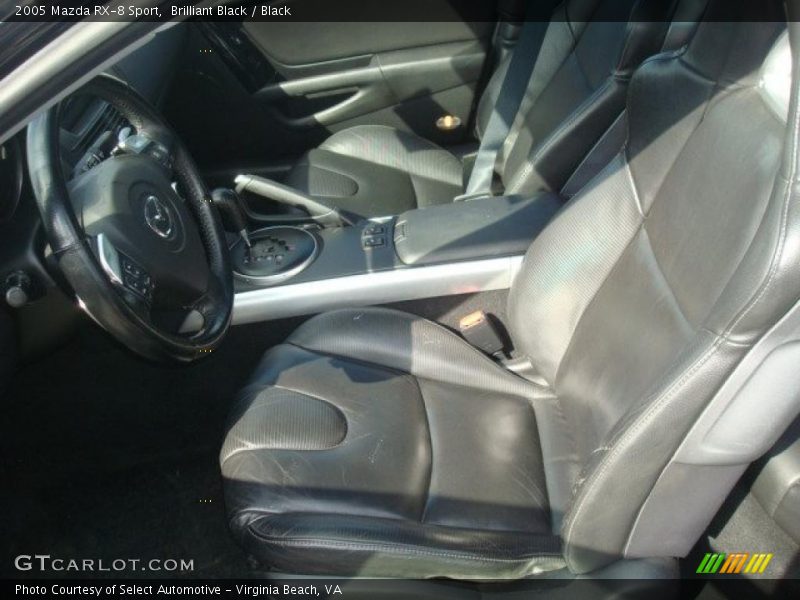 Brilliant Black / Black 2005 Mazda RX-8 Sport