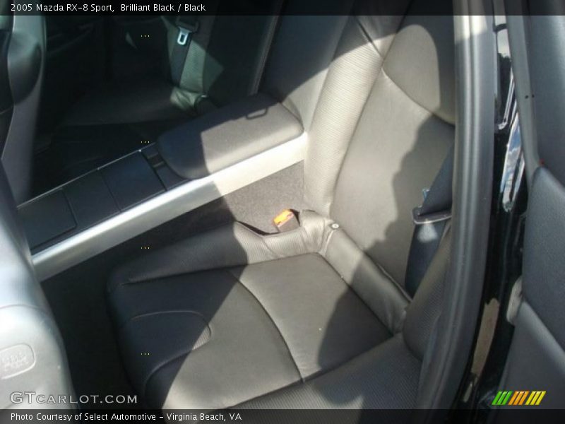 Brilliant Black / Black 2005 Mazda RX-8 Sport