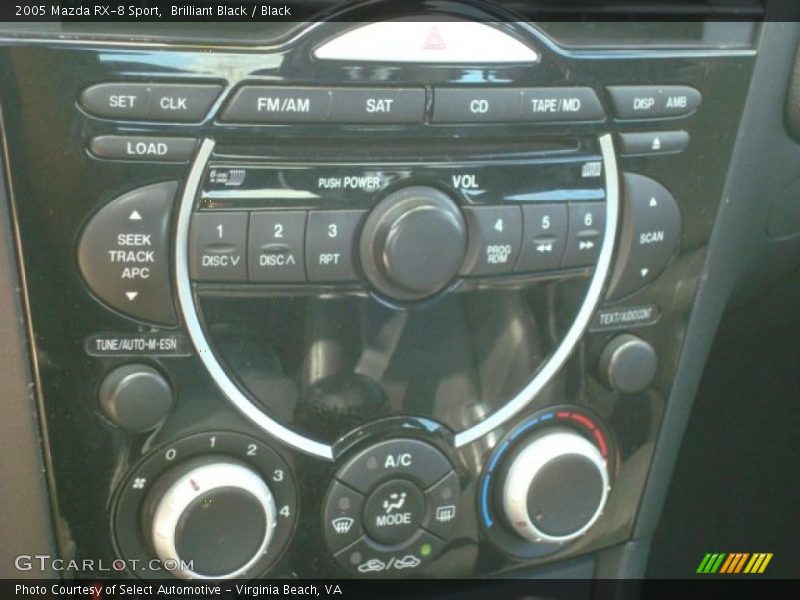 Brilliant Black / Black 2005 Mazda RX-8 Sport