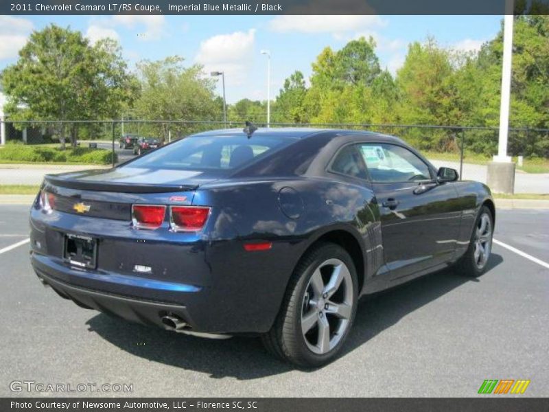 Imperial Blue Metallic / Black 2011 Chevrolet Camaro LT/RS Coupe