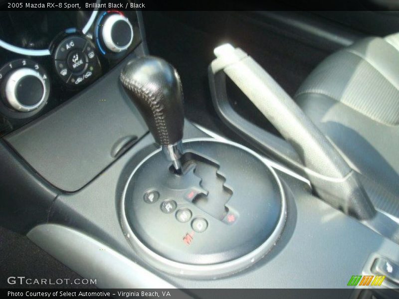 Brilliant Black / Black 2005 Mazda RX-8 Sport