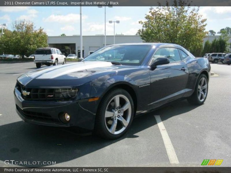 Imperial Blue Metallic / Black 2011 Chevrolet Camaro LT/RS Coupe
