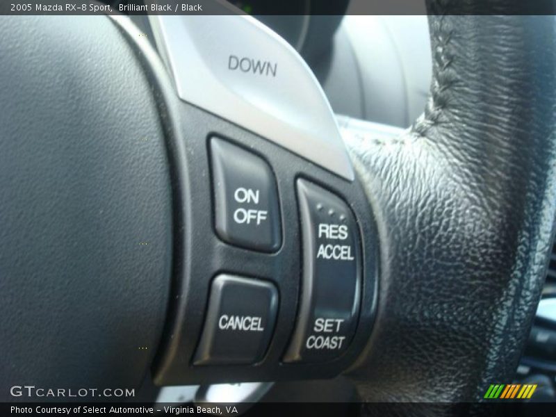 Brilliant Black / Black 2005 Mazda RX-8 Sport
