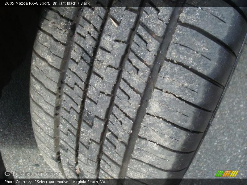 Brilliant Black / Black 2005 Mazda RX-8 Sport