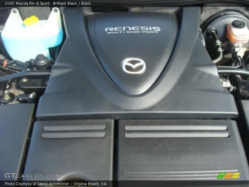 Brilliant Black / Black 2005 Mazda RX-8 Sport