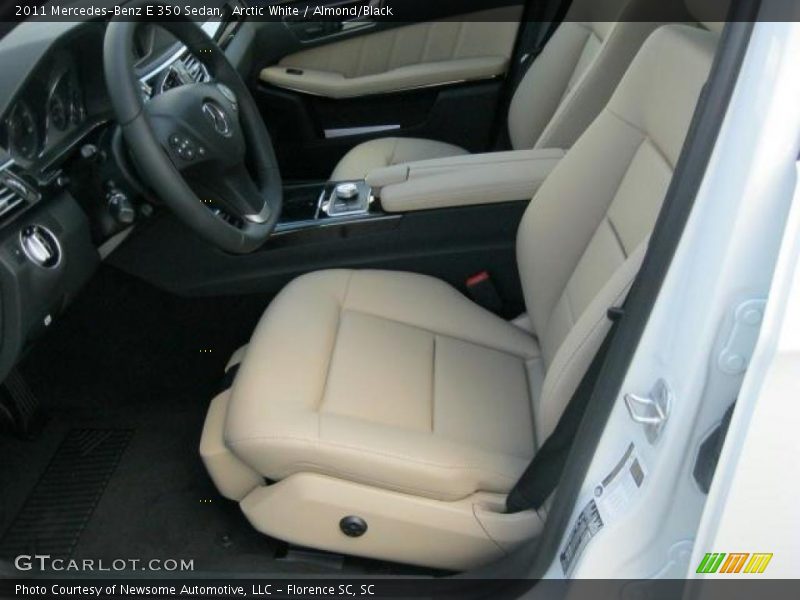 Arctic White / Almond/Black 2011 Mercedes-Benz E 350 Sedan